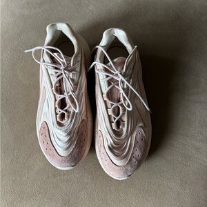 adidas Women's Blush and Cream Sneakers